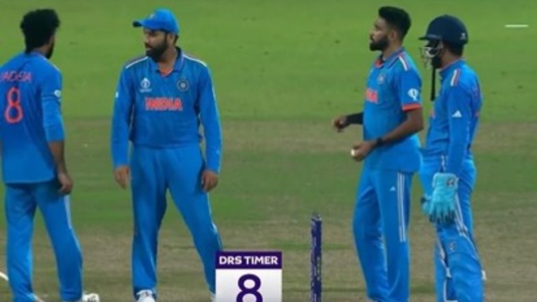 ‘Yehi Ek Batsman Hai Bh****d’ Stump Mic Catches Rohit Sharma Using Cuss Word While Discussing Whether To Take DRS During IND vs SA CWC 2023 Match, Video Goes Viral