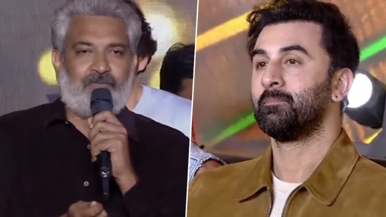 Animal Pre-Release Event: SS Rajamouli Calls Ranbir Kapoor His Favourite Actor From Bollywood (Watch Video)