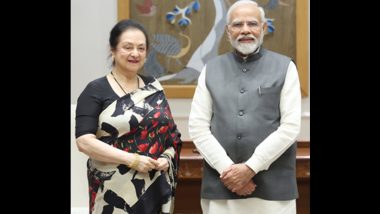 PM Narendra Modi Meets Veteran Actress Saira Banu, Shares Pics on X