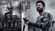 Salaar Trailer: Glimpse of Prabhas&rsquo; Film To Be Out on December 1 at THIS Time! Makers Release the Pan-India Star&rsquo;s Fierce New Look From Prashanth Neel Directorial on Deepavali (View Pic)