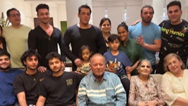Salim Khan Birthday: Arpita Khan and Sohail Khan Share Inside Pictures from Dad's Birthday Celebration!