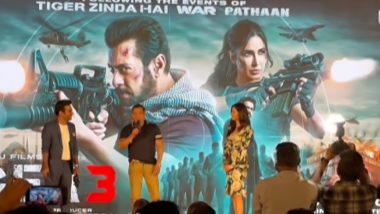 Tiger 3: Salman Khan's Reaction to 6 AM Shows of Movie Will Leave You In Stitches! (Watch Video)