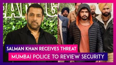 Salman Khan Gets Fresh Threat From Lawrence Bishnoi Gang, Mumbai Police To Review Actor’s Security