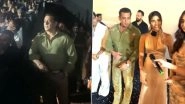 IFFI 2023: Salman Khan Arrives at the Event in Style, Poses With Niece Alizeh Agnihotri and Farrey Cast (Watch Video)