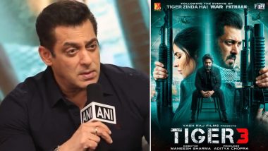 Salman Khan Claims Tiger 3 Has Given 'Wonderful' Numbers at Box Office Despite Diwali and ICC World Cup 2023 (Watch Video)
