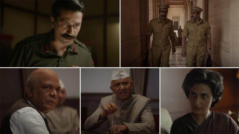 Sam Bahadur Trailer: Vicky Kaushal–Meghna Gulzar’s Film Gives Glimpse Into the Life of ‘No-Nonsense Army Commander’ Sam Manekshaw (Watch Video)