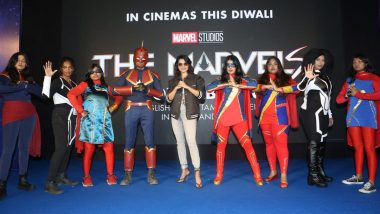 Samantha Ruth Prabhu Unveils New Teaser of The Marvels, Says ‘Captain Marvel Has Always Been My Favourite Superhero' (View Pic)