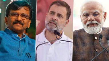 PM Narendra Modi Is Afraid As He Knows That Rahul Gandhi Will Be the Prime Minister in 2024, Says Sanjay Raut on PM Modi's 'Moorkhon Ke Sardar' Remark (Watch Video)