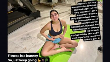 Sara Ali Khan Opens Up About Weight Loss 'Struggle,' Shares Photo of Her Belly Fat: 'I Am Truly Proud'