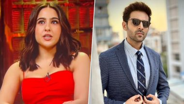 Koffee With Karan Season 8: Sara Ali Khan's Impromptu Shayari for Ex Kartik Aaryan During Rapid Fire Game Is Aww-dorable! (Watch Video)