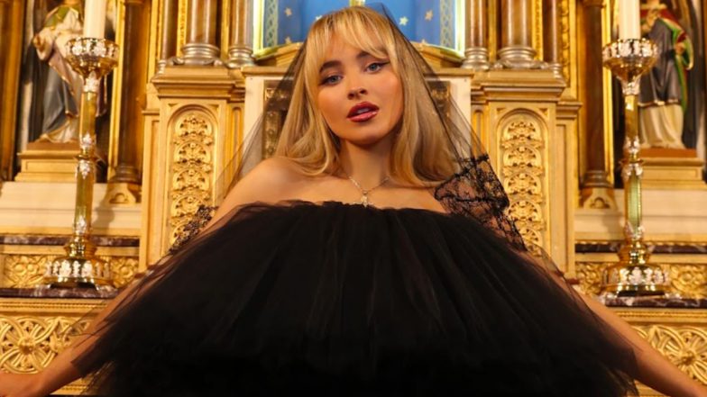 Sabrina Carpenter Hilariously Responds to ‘Feather’ Video Catholic Church Controversy, Singer Says 'Jesus Was a Carpenter Too'