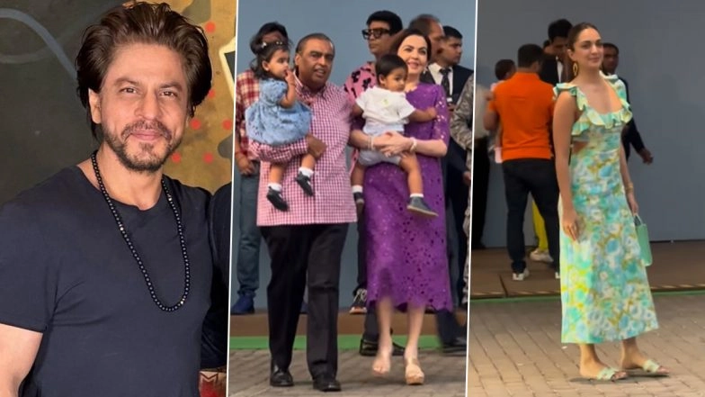 From SRK to Kiara Advani, Celebs Attend Isha Ambani's Twins' Birthday Party in Style!