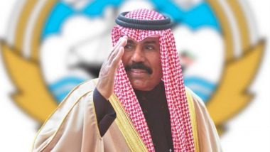 Sheikh Nawaf Al-Ahmad Al-Jaber Al-Sabah Dies at 86: India Declares One-Day State Mourning on December 17 on Passing Away of Emir of Kuwait