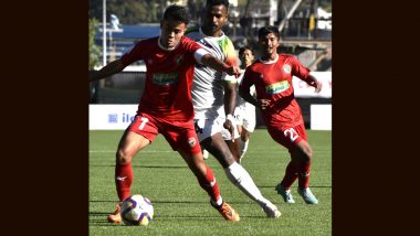 Shillong Lajong FC 2–1 TRAU FC, I-League 2023–24: Hardy Cliff Nongbri’s Goal Seals Reds’ Hard Fought Win Over 10-Man Red Pythons