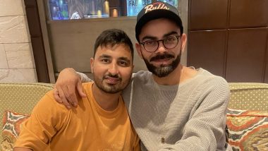 Virat Kohli Meets Shreevats Goswami Ahead of IND vs SA ICC Cricket World Cup 2023 Match, Former Bengal Cricketer Shares Pic