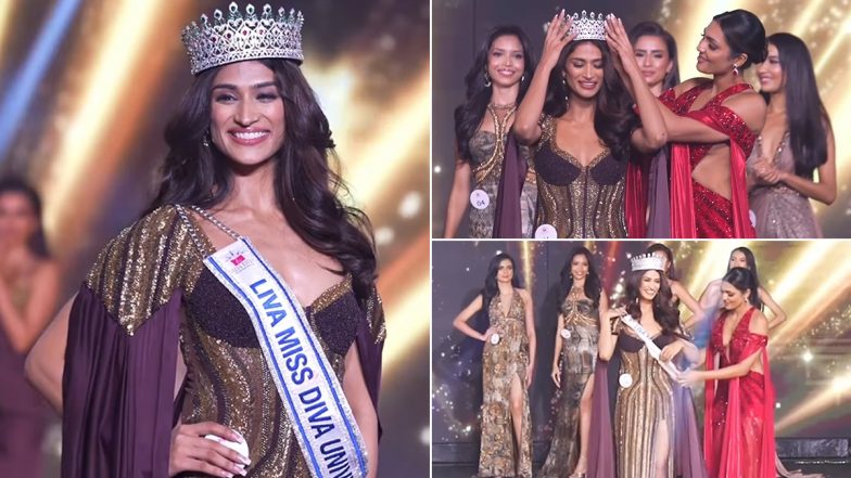 Miss Universe 2023: Old Video of India’s Shweta Sharda Getting Crowned As Miss Diva Universe Is Truly Magical and Heartwarming - WATCH