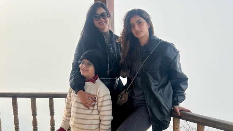 Shweta Tiwari Enjoys Family Vacay With Daughter Palak and Son Reyansh (View Pics)