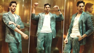 Koffee With Karan S8 Episode 5 Promo: Sidharth Malhotra Looks Dapper in Grey and White Blazer and Pants (Watch Video)