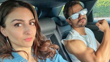 Soha Ali Khan Shares Cool Carfie With Hubby Kunal Kemmu, See Her Latest Instagram Post Here!