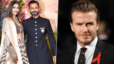 Sonam Kapoor and Anand Ahuja Set to Host Football Icon David Beckham at Their Mumbai Home - Reports