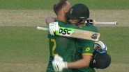 SA vs AFG ICC Cricket World Cup 2023: Azmatullah Omarzai&rsquo;s Stunning Knock of 97 Goes in Vain as South Africa Beat Afghanistan by 5 Wickets