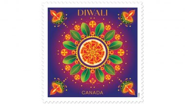 Diwali 2023: Canada Post Releases New Stamp To Mark Arrival of Festival of Lights