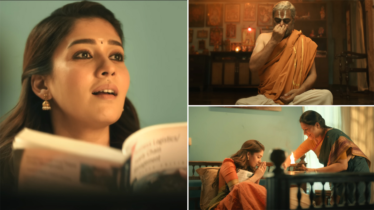 Annapoorani- The Goddess Of Food Release Date Out! Nayanthara's Culinary Saga Directed by Nilesh Krishnaa to Hit Theatres On December 1 (Watch Video) | LatestLY