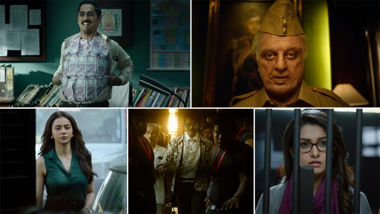 Indian 2 - An Intro: 'Ulaganayagan' Kamal Haasan Returns As Senapathy In Shankar Shanmugam's Upcoming Film (Watch Teaser Video)