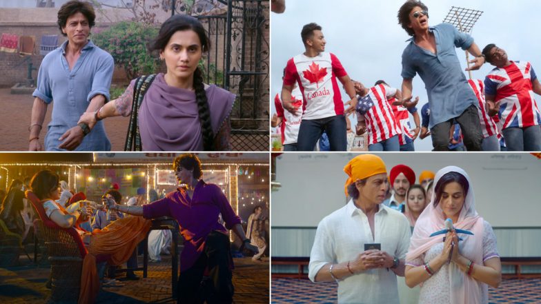 Dunki Song ‘Lutt Putt Gaya’: Shah Rukh Khan and Taapsee Pannu’s Cute Chemistry, Arijit Singh's Singing and SRK's Dance Moves Impress Netizens!