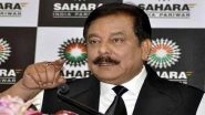 Subrata Roy Cremated: Sahara Group Founder&rsquo;s Mortal Remains Consigned to Flames at Baikunth Dham, Grandson Himanc Roy Lights the Pyre