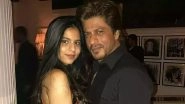 Shah Rukh Khan Birthday: Suhana Khan Shares Cute Throwback Pictures With Her Dad and Its All About Hugs and Kisses!