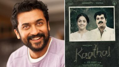 Kaathal–The Core: Suriya Calls Mammootty and Jyotika Starrer ‘Superlative’; Praises Actors, Writers and Director Jeo Baby!