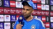 Suryakumar Yadav Expresses Happiness After India&rsquo;s Win Over Australia in IND vs AUS 1st T20I 2023, Says &lsquo;Left Baggage of Captaincy in Dressing Room&rsquo;