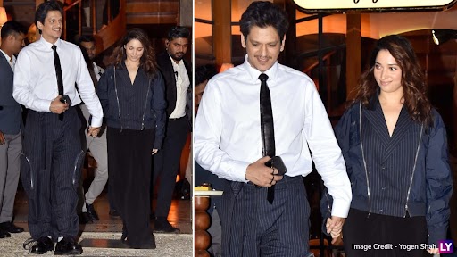 Tamannaah Bhatia and Vijay Varma Step Out For a Dinner Date; Video of The Rumoured Couple Exiting the Plush Restaurant Goes Viral – WATCH