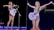 Taylor Swift Suffers Awkward Wardrobe Malfunction During the Eras Tour Final Show in Rio de Janeiro (Watch Video)