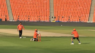 Team India's Final Training Session Live Streaming Online: How to Watch Live Telecast Of Men In Blue's Net Practice Ahead of ICC Cricket World Cup 2023 Summit Clash Against Australia