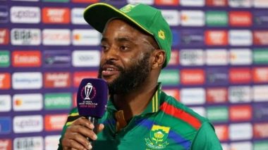 ‘Australia No Mickey-Mouse Team’ Temba Bavuma Confident of Ending South Africa’s Semifinal Jinx at ICC Cricket World Cup 2023