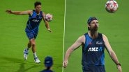 Trent Boult, Lockie Ferguson and Other New Zealand Stars Play Football During Training Session Ahead of IND vs NZ CWC 2023 Semifinal (See Pics)