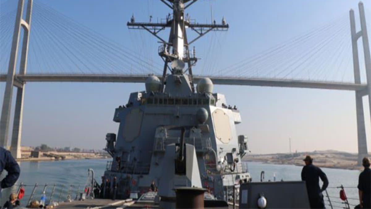 Navy Ship in Red Sea Shoots Down More Attack Drones From Houthi