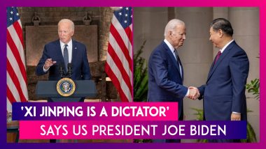 “Xi Jinping Is A Dictator,” Says US President Joe Biden After Talks With Chinese Counterpart At Key US-China Meeting