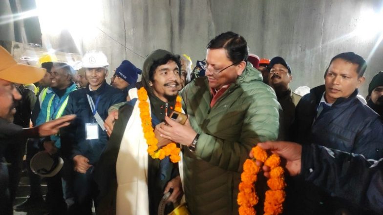 'Igas Bagwal' To Be Celebrated at Uttarakhand CM Pushkar Singh Dhami's Residence Today To Mark Successful Rescue of 41 Workers Trapped Inside Silkyara Tunnel in Uttarkashi