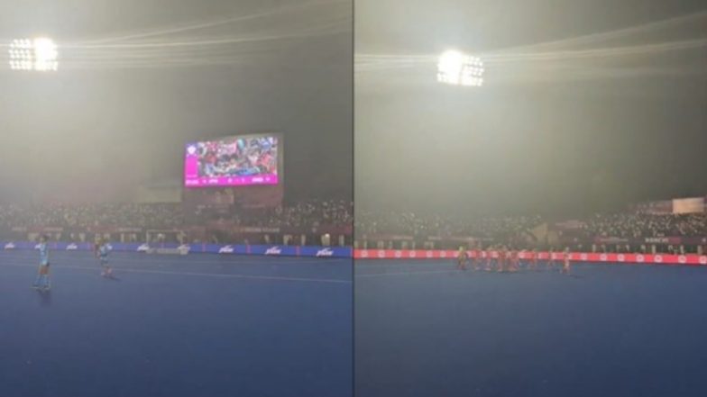 Fans Sing Along As ‘Vande Mataram’ Song Played During India vs Japan Women’s Asian Champions Trophy 2023 Final in Ranchi, Video Goes Viral