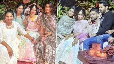 Varun Tej and Lavanya Tripathi Wedding: Pics From Couple’s Pre-Wedding Festivities Leak Online; Nithiin With Wife Shalini Kandukuri, Chiranjeevi and Others Grace the Event