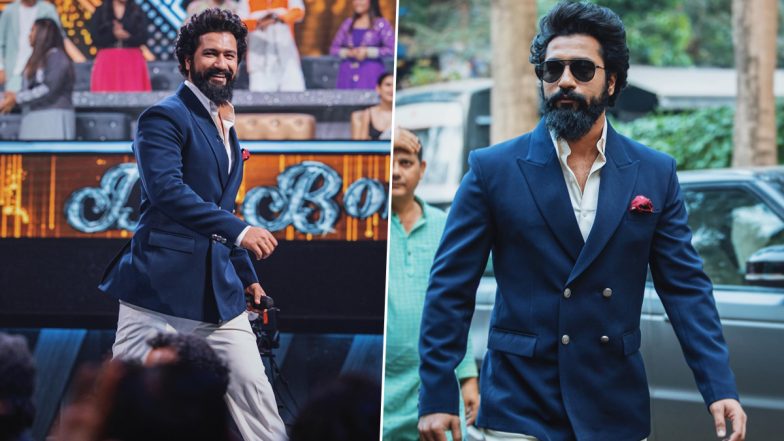 Vicky Kaushal Serves Major Fashion Vibes in Classic Blue Suit, Sam Bahadur Actor Shares Pics On Insta!