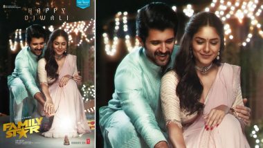 Family Star: First Single From Vijay Deverakonda–Mrunal Thakur’s Film To Be Out Soon! Makers Release Lead Pair’s New Still on Diwali 2023 (View Pic)