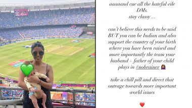 'Are You Even Real' Glenn Maxwell's Wife Vini Raman Revisits ICC Cricket World Cup 2023 Journey, Pens Down Message For Trolls Sharing Hateful Comments (See Instagram Post)