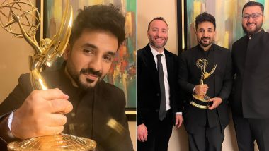 Vir Das Poses With Emmy Award, Dedicates Victory to India and Indian Comedy