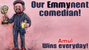 Amul India Celebrates ‘Emmynent Comedian’ Vir Das for His Emmy Award Win With Heartfelt Congratulations (View Pic)