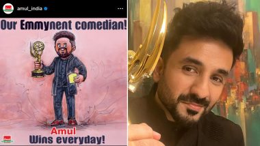 Vir Das Left Emotional Over Amul’s Creative Tribute to His International Emmy Win, Here's What He Has to Say!