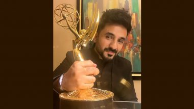 Vir Das Wins at the 51st International Emmy Awards for Vir Das-Landing in Best Comedy Series Category; Comedian-Actor Flaunts His Trophy on Social Media (View Pics)